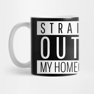 Straight Outta My Homegroup Recovery Alcoholic Graphic Mug